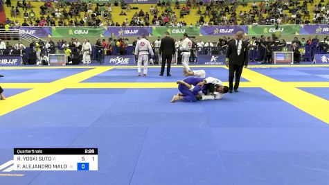 ROGERIO YOSKI SUTO vs FRANCISCO ALEJANDRO MALDONADO VA 2024 Brasileiro Jiu-Jitsu IBJJF