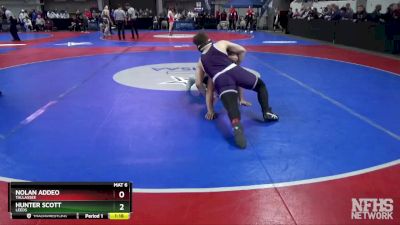 5A 190 lbs Quarterfinal - Nolan Addeo, Tallassee vs Hunter Scott, Leeds