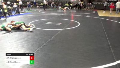 65 lbs Round Of 32 - Maddox Thomas, Waynesburg vs Elijah Castillo, Reading