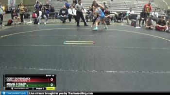 95 lbs Round 5 (6 Team) - Shane Stream, American Gladiators vs Cody Duvendack, Untouchables-Olympia