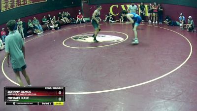 128 lbs Cons. Round 2 - Johnny Olmos, Dark Horse Wrestling Club vs Michael Kase, Chaminade