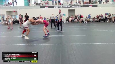 126 lbs Cons. Round 3 - Taylor Martinez, Kimberly Martinez vs Jaden Roett, AAWA