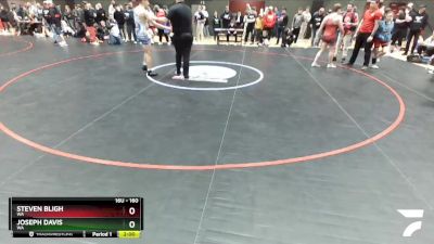 160 lbs Champ. Round 2 - Steven Bligh, WA vs Joseph Davis, WA