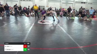 108 lbs Pools - Kam Carr, EP Rattlers vs Takoda Parker, Dayton Bandits - Black