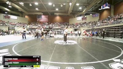 Champ. Round 1 - Hayden Park, Juab vs Hazard Perry, Emery