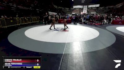 92 lbs Semifinal - Chente Trujillo, California vs Kevin Fernandez, California