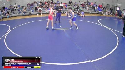 114 lbs Round 2 - Zane Hill, Legacy Elite Wrestling Club vs Theodoros Papaioannou, Portland