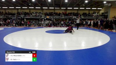 165 lbs Round Of 16 - Amada Moundele, Lowell vs Shalom Feliz, Mt. Pleasant