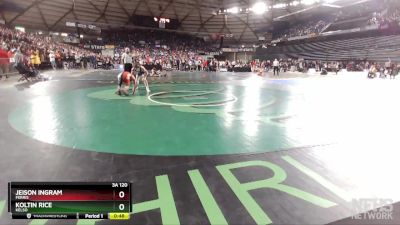 3A 120 lbs Quarterfinal - Jeison Ingram, Ferris vs Koltin Rice, Kelso