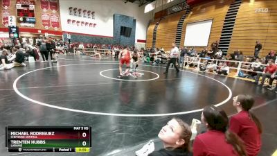 157 lbs Cons. Round 4 - Michael Rodriguez, Cheyenne Central vs Trenten Hubbs, Laramie