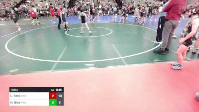 69 lbs Rr Rnd 9 - Luke Beck, Kraken vs Noah Blair, Roundtree Wrestling Academy Black