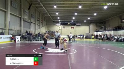 150 lbs Round 3 - Nick Hall, DYNASTY NATIONAL GOLD vs Jake Marasco, BEAST