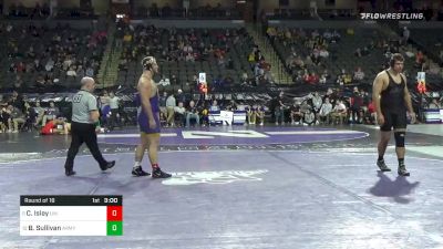 285 lbs Prelims - Carter Isley, Northern Iowa vs Ben Sullivan, Army West Point