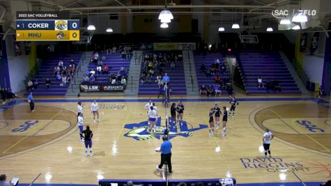 Replay: Coker vs Mars Hill - Women's | Oct 27 @ 6 PM