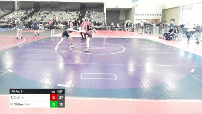 116 lbs Rr Rnd 5 - Trent Croll, Grit Mat Club vs Reid Stiltner, Roundtree Wrestling Academy Blue