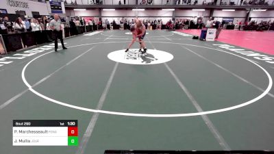 182A lbs Rr Rnd 3 - Preston Marchesseault, Ponaganet High School vs Jesse Mullis, Journeyman