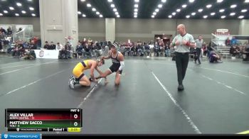 157 lbs Placement Matches (16 Team) - Matthew Sacco, TCNJ vs Alex Villar, North Central