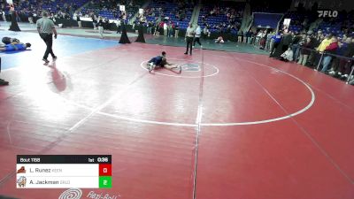 106 lbs Round Of 16 - Lily Runez, Keene vs Antoine Jackman, Greater Lowell