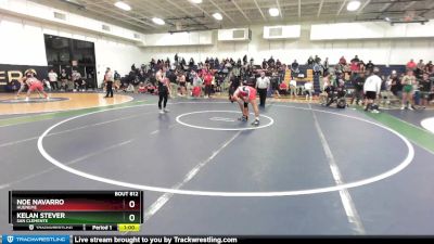 152 lbs Cons. Round 3 - Noe Navarro, Hueneme vs Kelan Stever, San Clemente