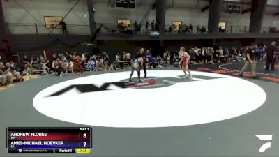 138 lbs Cons. Round 4 - Alec Fraser, WA vs Joaquin Mercado, WA