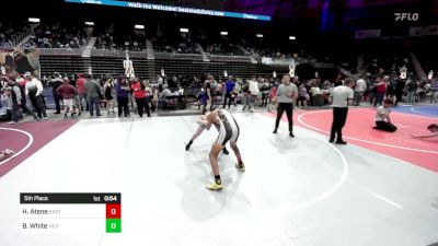 144 lbs 5th Place - Hezekiah Atene, Eastside United WC vs Brennen White, Victory WC