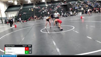 133 lbs Finals (2 Team) - Corbin White, Fort Hays State vs Alex Alvarez, Western Colorado