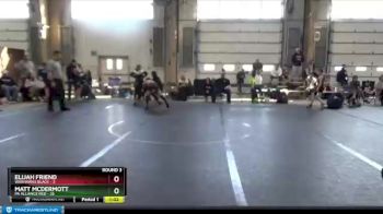 84 lbs Round 3 (8 Team) - Matt McDermott, PA Alliance Red vs Elijah Friend, Warhawks Black