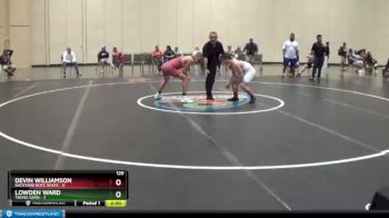 129 lbs Round 3 (6 Team) - Devin Williamson, Backyard Boyz White vs Lowden Ward, Young Guns