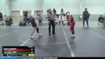 84 lbs Round 7 (8 Team) - Sully Karmon, Terps Xtreme vs Mitchell Chen, PA Alliance Blue