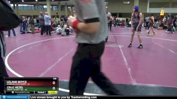 125 lbs Round 5 (6 Team) - Leland Boyce, Alabama Elite White vs Cruz Hezel, Troup County WC