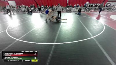 138 lbs Cons. Round 3 - Jeremiah Kuehlman, Wisconsin vs Avery Femrite, Team Nazar Training Center