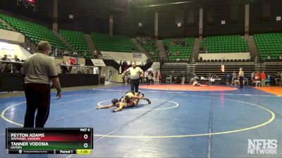 132 lbs Quarterfinal - Peyton Adams, Southside, Gadsden vs Tanner Vodosia, Hayden