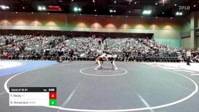 113 lbs Consi Of 16 #1 - Travis Reidy, Temecula Valley vs Ryan Amoureux, Meridian