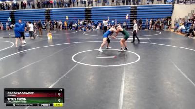 175 lbs Round 3 - Titus Miron, Lincoln Southwest vs Cardin Goracke, Seward