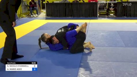 SARAH NICOLE O'CONNELL vs AMBER MARIE AGEE 2024 Pan Jiu Jitsu IBJJF Championship