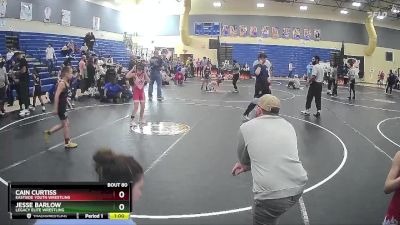 72 lbs Round 3 - Cain Curtiss, Eastside Youth Wrestling vs Jesse Barlow, Legacy Elite Wrestling