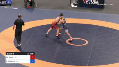 60 kg 3rd Place - Max Black, Colorado vs Randon Miranda, Rise RTC