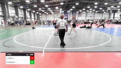 170 lbs Round Of 64 - Jimmy Hally, PA vs Aidan Brenot, TN