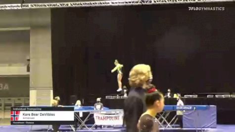 Kare Bear DeVilbiss - Individual Trampoline, Airbendes - 2021 USA Gymnastics Championships