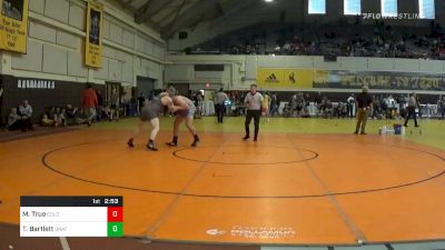 Match - Michael True, Colorado School Of Mines vs Tevis Bartlett, Unattached - Wyoming