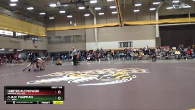 165 lbs Quarterfinal - Hunter Kupniewski, Baldwin Wallace vs Chase Chapman, Lycoming