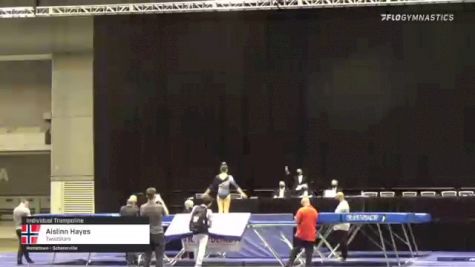 Aislinn Hayes - Individual Trampoline, TwistStars - 2021 USA Gymnastics Championships