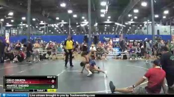 90 lbs Round 5 (6 Team) - Cruz Orueta, Elite Athletic Club W.E. vs Martez Sheard, Team Gotcha Red