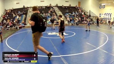 100-106 lbs Quarterfinal - Wesley Gilbert, Roar Wrestling Club vs Taylon Winker, Modern Warriors Wrestling Club