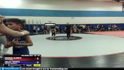 59 lbs Round 5 - Urijah Tamayo, Fighting Squirrels vs Hudson Aldrich, 208 Badgers