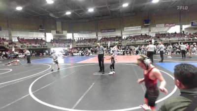 73 lbs Semifinal - Brycen Behil, San Luis Valley WC vs Cruz Lucero, Duran WC