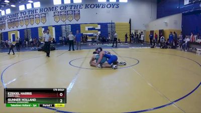 175 Gold Round 1 - Gunner Holland, Osceola (Kissimmee) vs Ezekiel Harris, North Hall