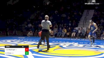 133 lbs Anthony Madrigal, OK vs Zach Price, SDSU