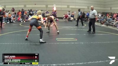 125 lbs Round 1 (6 Team) - Patryk Johnson, Beast Mode WA Green vs Matt Ausel, Death Squad