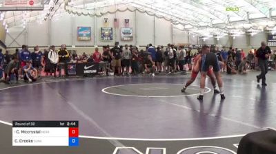 65 kg Round Of 32 - Colton Mccrystal, Nebraska vs Cory Crooks, Sunkist Kids Wrestling Club